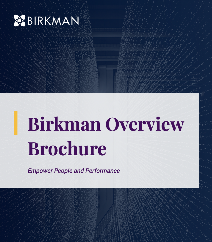 Birkman Overview